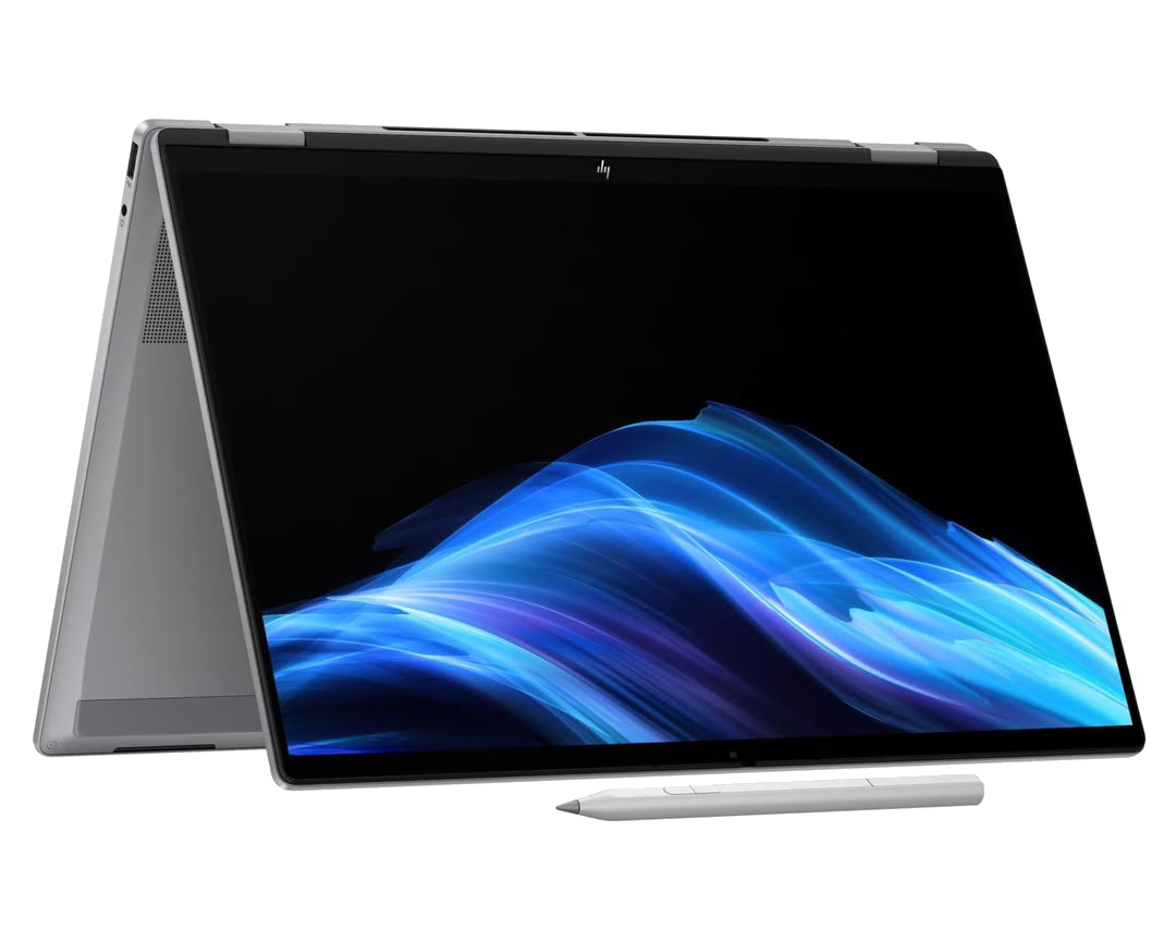HP X360 16 vue frontale